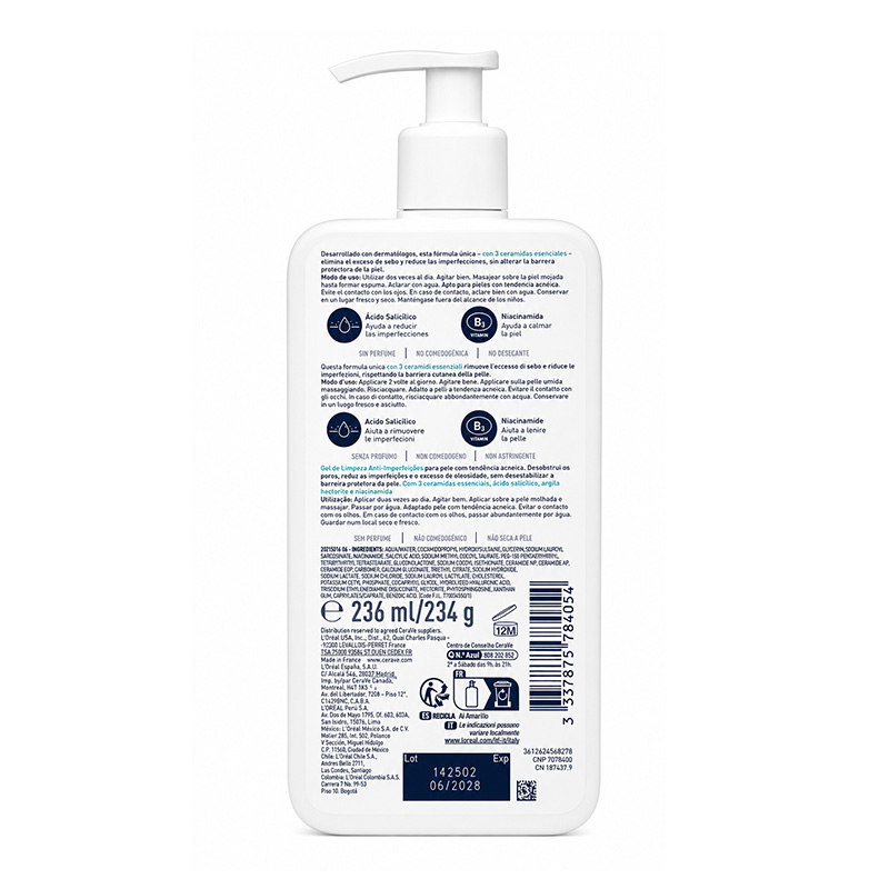 CERAVE Blemish Control Cleanser 236ml
