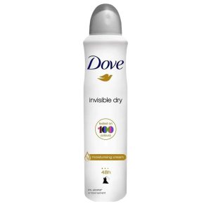 Dove invisible dry womans anti sweat spray 250ml