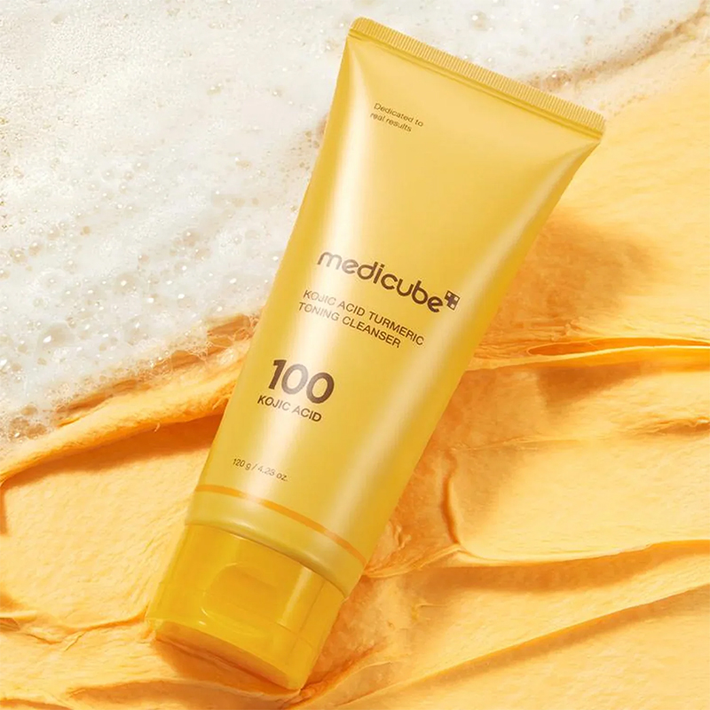 Medicube kojic acid turmeric toning cleanser 120gr