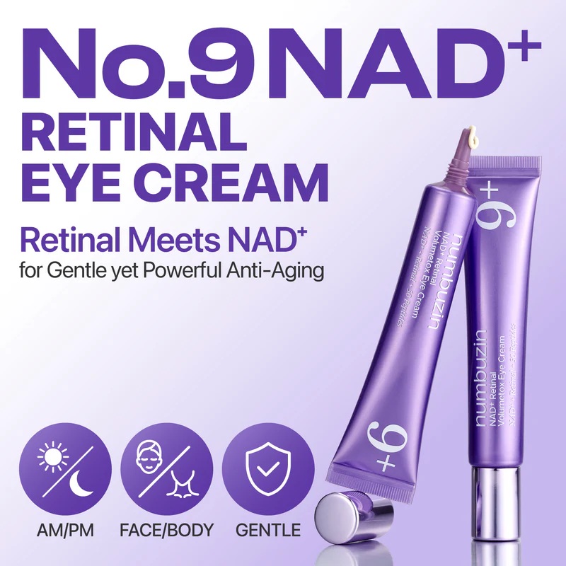 No 9 nad retinal volumetox eye cream