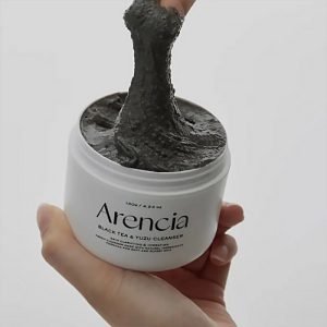 Arencia black tea rice mochi cleanser 120g 3 min