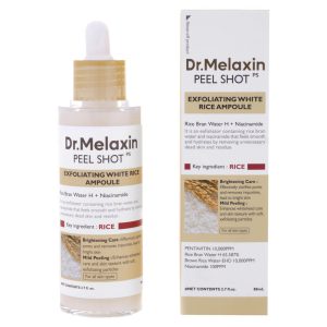 Dr melaxin peel shot exfoliant rice ampoule 2 71 oz skin care